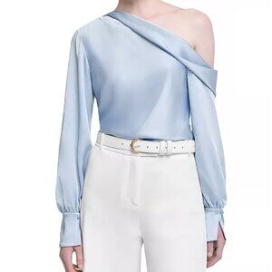 Simkhai Alice Top Off Shoulder Blouse Size Small NWT